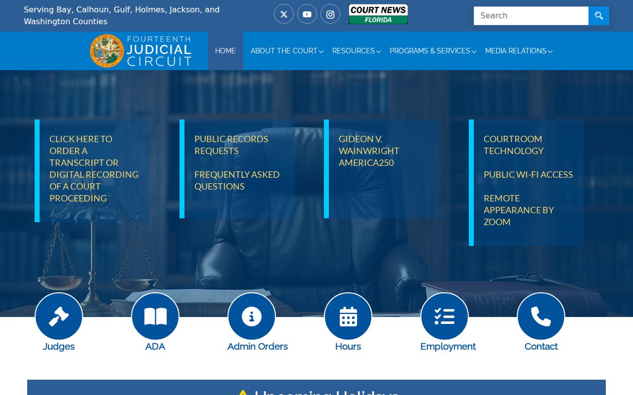 Jackson County criminal history Fourteenth Judicial Circuit